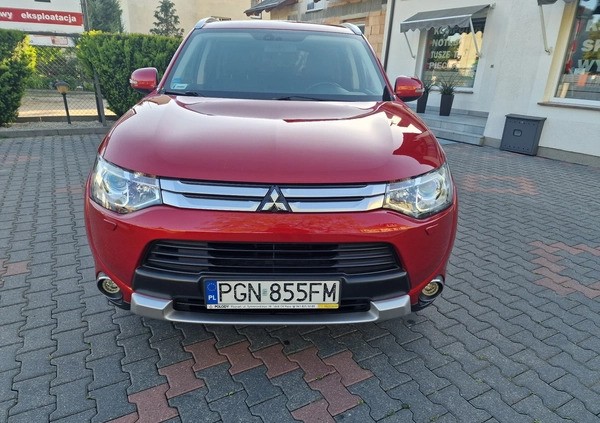 Mitsubishi Outlander cena 61000 przebieg: 149000, rok produkcji 2014 z Gniezno małe 379